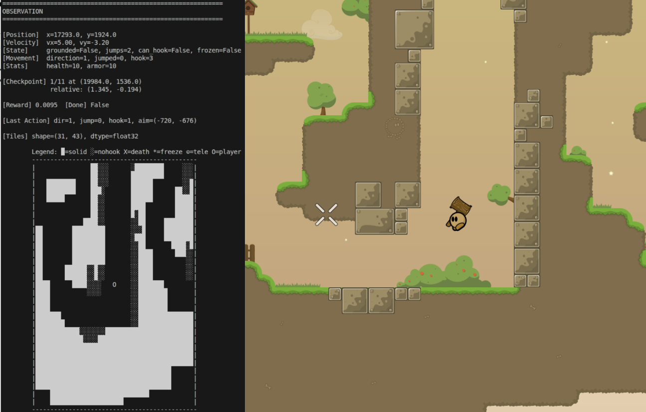 Observation space visualization