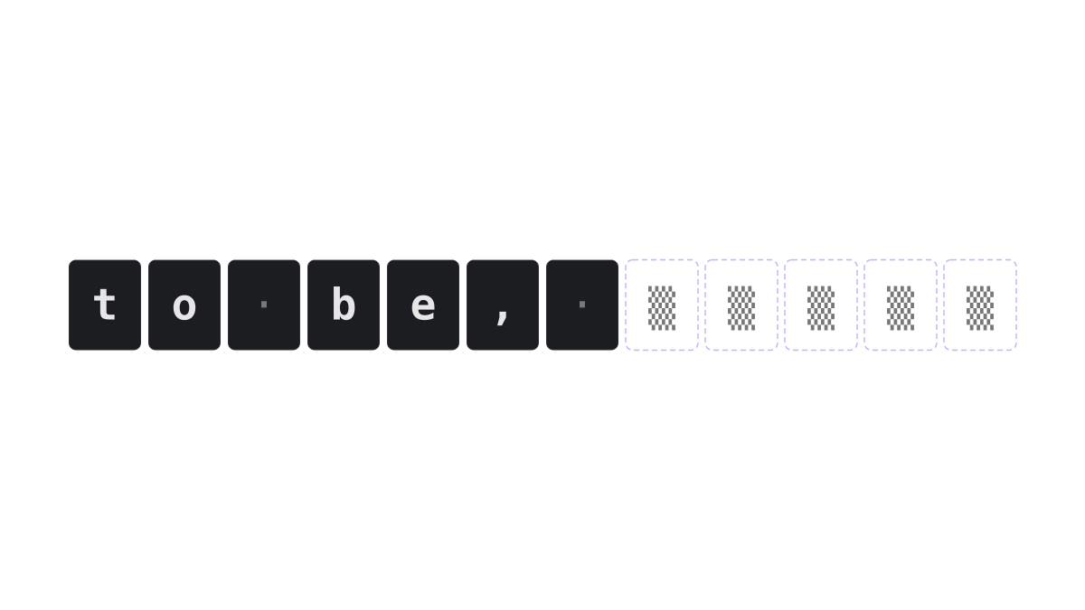 Diffusion language model architecture: masked input tokens through a Transformer to predicted output
